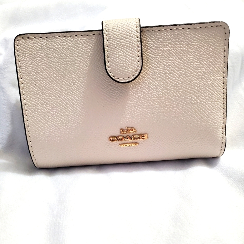 Coach zip wallet
